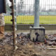 Odwierty geotechniczne na stadionie przy Drodze Dębińskiej w Poznaniu