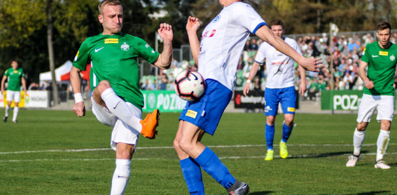 Warta Poznań - Wigry Suwałki. Robert Janicki