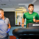 Badania wydolnościowe Warty Poznań w Rehasport Clinic. Kajetan Szmyt i dr Jakub Kryściak