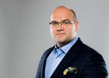 Marcin Janicki, przewodniczący rady nadzorczej Warty Poznań S.A.; fot. Adam Ciereszko