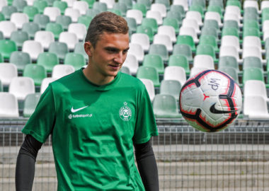 Wiktor Długosz na testach w Warcie Poznań