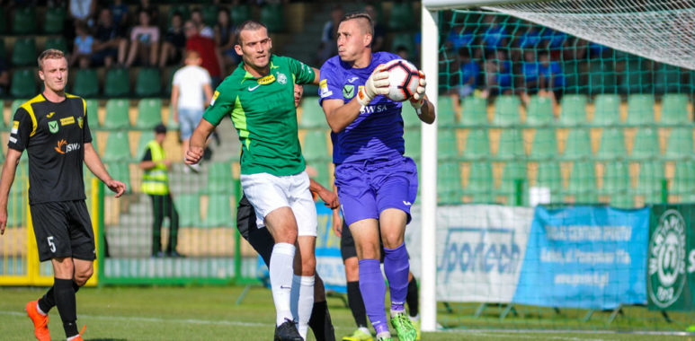 Warta Poznań - GKS Jastrzębie 1:1. Tomasz Boczek i Grzegorz Drazik