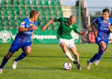 Warta Poznań - Podbeskidzie Bielsko-Biała 2:1. Jakub Kuzdra