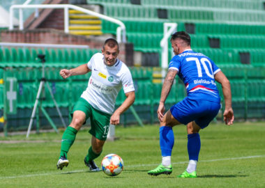 Warta Poznań - Podbeskidzie Bielsko-Biała 1:0 w sparingu. Jakub Kuzdra