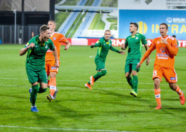 Bruk-Bet Termalica Nieciecza - Warta Poznań. Mateusz Kupczak