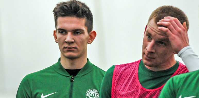 Piotr Skrobosiński i Jan Majsterek na testach w Warcie Poznań