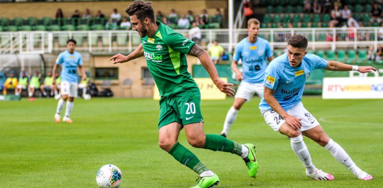 Warta Poznań - Stomil Olsztyn 1:2. Mateusz Szczepaniak