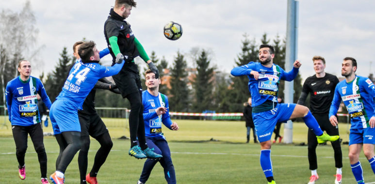 Warta Poznań - KKS 1925 Kalisz 2:0 w sparingu. Mateusz Wypych