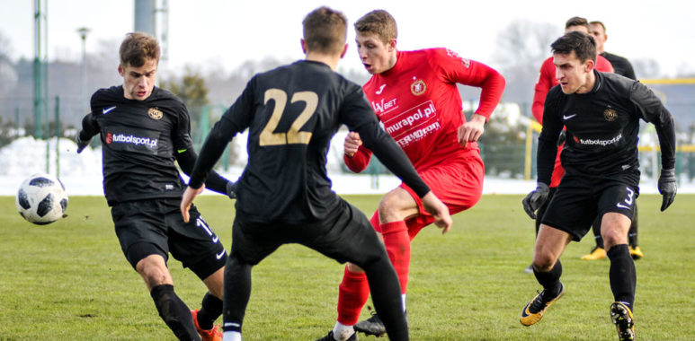 Warta Poznań - Widzew Łódź (2:0) w sparingu w Uniejowie