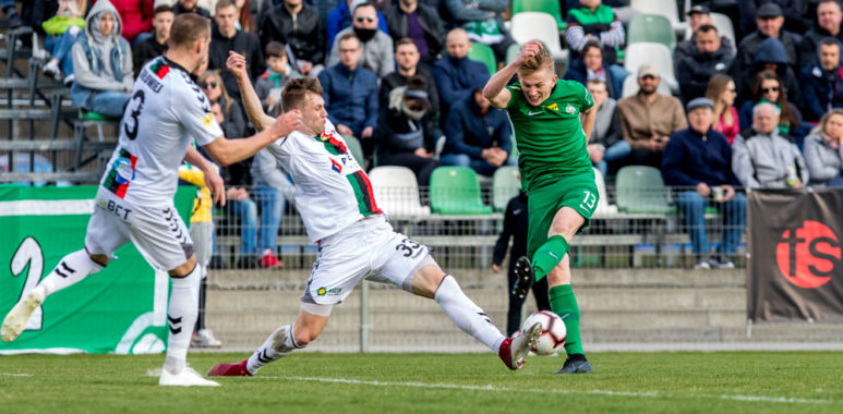 Warta Poznań - GKS Tychy 1:1. Grzegorz Szymusik