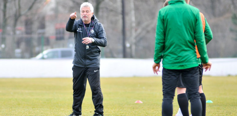 Trener Warty Poznań Petr Nemec