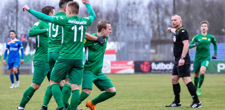 Warta Poznań - Podbeskidzie Bielsko-Biała 4:3. Robert Janicki