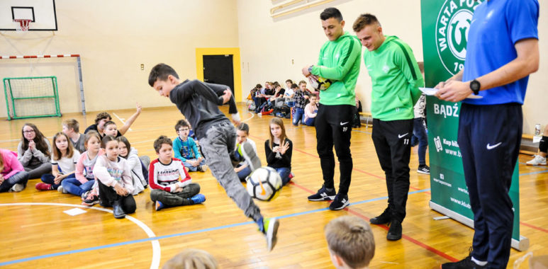 Warta Poznań w SP nr 15 w Poznaniu