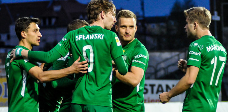 Chojniczanka Chojnice - Warta Poznań. Adrian Cierpka