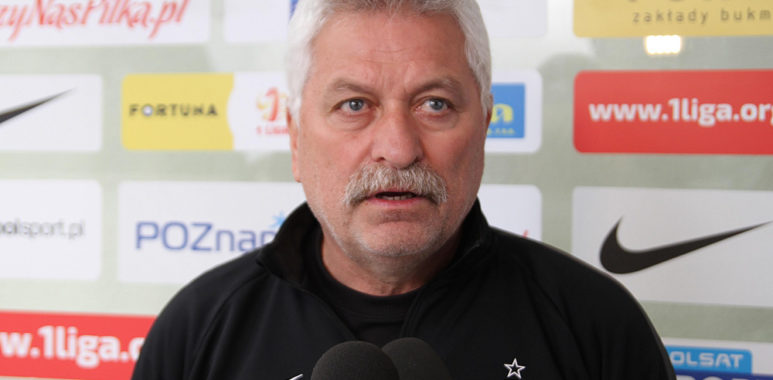 Trener Warty Poznań Petr Nemec