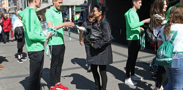 Akcja promocyjna Warty Poznań