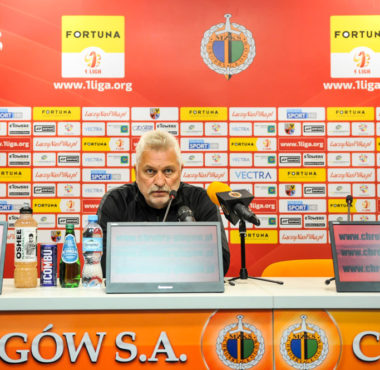 Petr Nemec (trener Warty Poznań) po meczu z Chrobrym Głogów