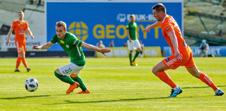 Bruk-Bet Termalica Nieciecza - Warta Poznań 1:0. Robert Janicki