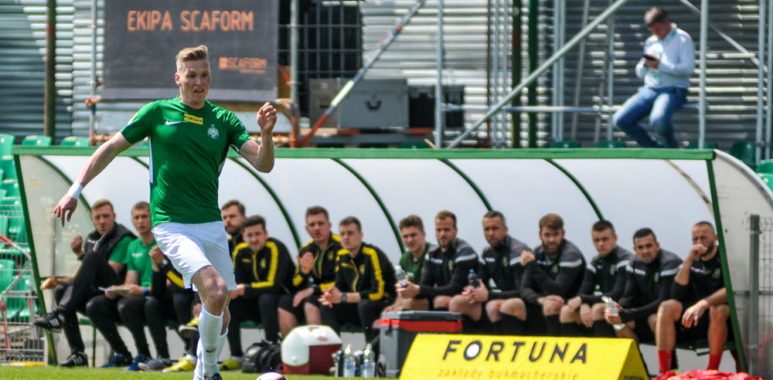Warta Poznań - GKS Katowice. Michał Żebrakowski