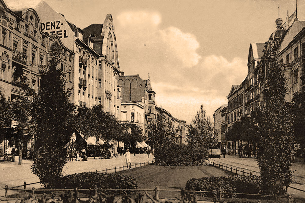 Poznań, św. Marcin w 1914 roku