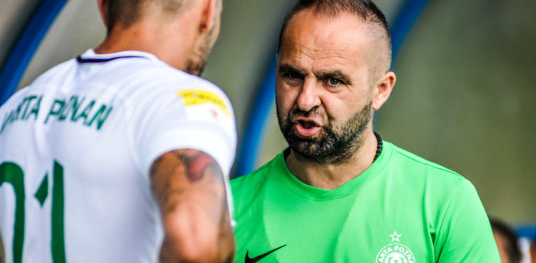 Trener Warty Poznań Piotr Tworek
