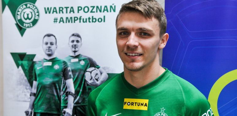Amp futbol w Warcie Poznań. Adrian Laskowski