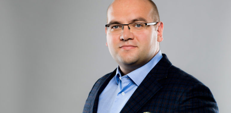 Marcin Janicki, przewodniczący rady nadzorczej Warty Poznań S.A.; fot. Adam Ciereszko
