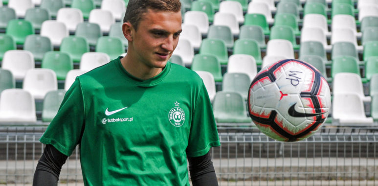 Wiktor Długosz na testach w Warcie Poznań