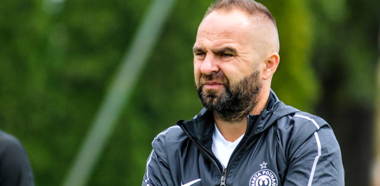 Trener Warty Poznań Piotr Tworek
