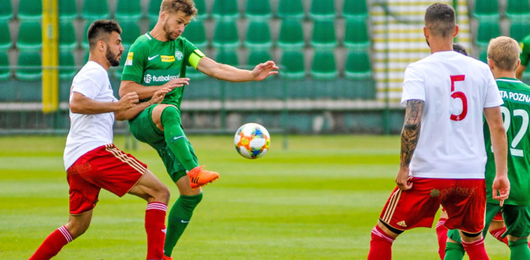 Warta Poznań - ŁKS Łódź w sparingu. Artur Marciniak