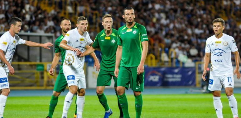 Stal Mielec - Warta Poznań. Tomasz Boczek i Mateusz Kupczak