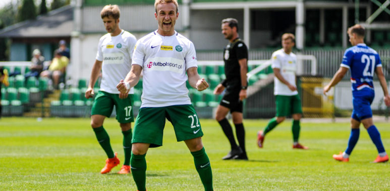 Warta Poznań - Podbeskidzie Bielsko-Biała 1:0 w sparingu. Robert Janicki