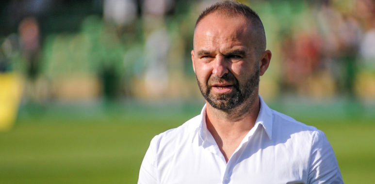 Warta Poznań - GKS Bełchatów. Trener Piotr Tworek
