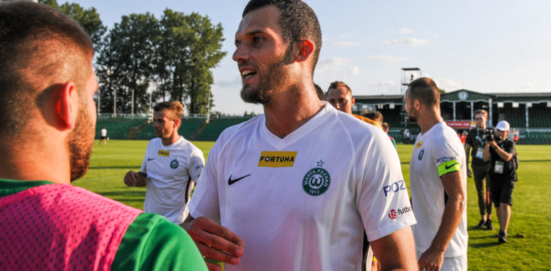 Warta Poznań - GKS Bełchatów. Tomasz Boczek