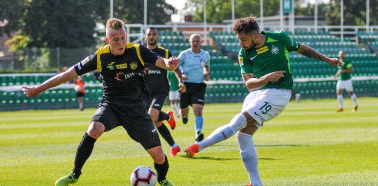 Warta Poznań - GKS Jastrzębie 1:1. Mariusz Rybicki