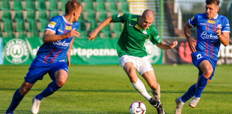 Warta Poznań - Podbeskidzie Bielsko-Biała 2:1. Jakub Kuzdra