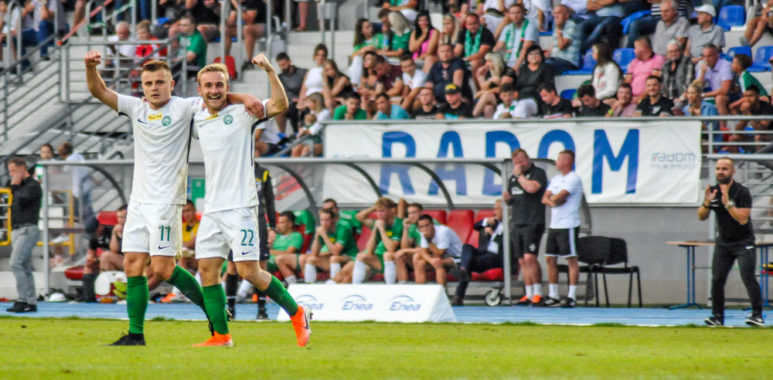 Radomiak Radom - Warta Poznań 0:2. Robert Janicki i Michał Jakóbowski