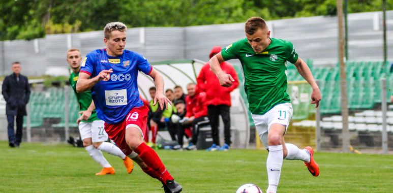 Warta Poznań - Odra Opole. Michał Jakóbowski