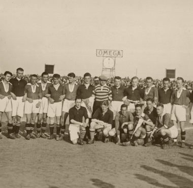 Warta Poznań i Philips Eindhoven - mecz z 1929 roku