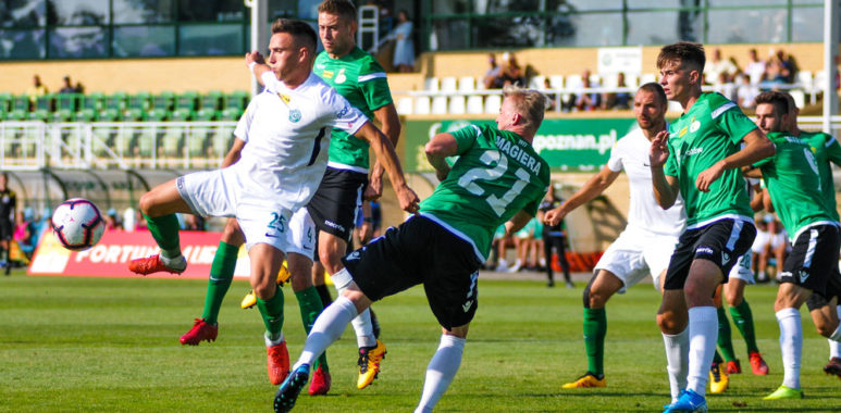 Warta Poznań - GKS Bełchatów. Gracjan Jaroch