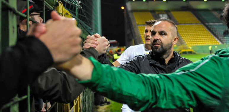 GKS Katowice - Warta Poznań. Trener Piotr Tworek