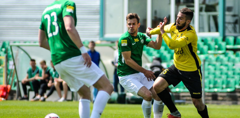 Warta Poznań - GKS Katowice. Michał Grobelny