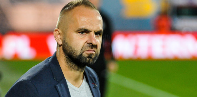 Bruk-Bet Termalica Nieciecza - Warta Poznań. Trener Piotr Tworek