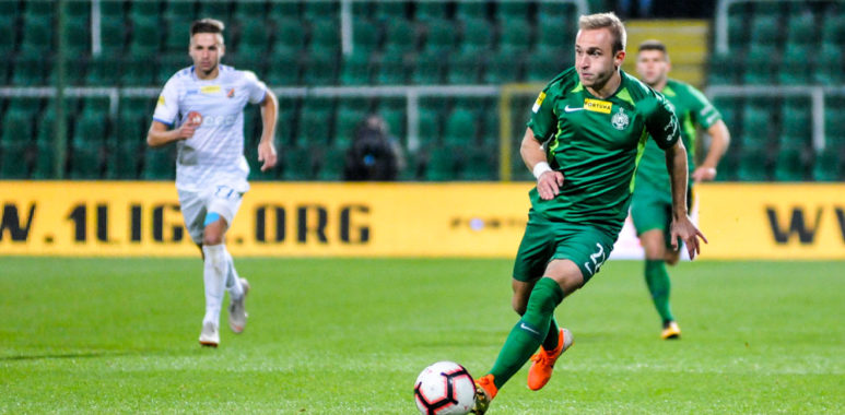 Warta Poznań - Odra Opole 3:0. Robert Janicki