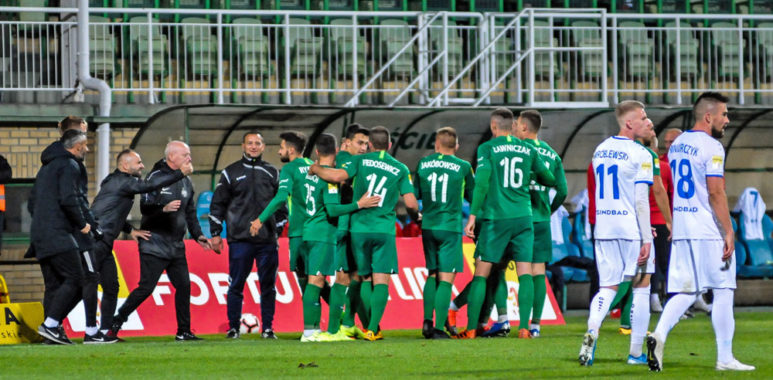 Warta Poznań - Odra Opole 3:0 w Grodzisku Wlkp.