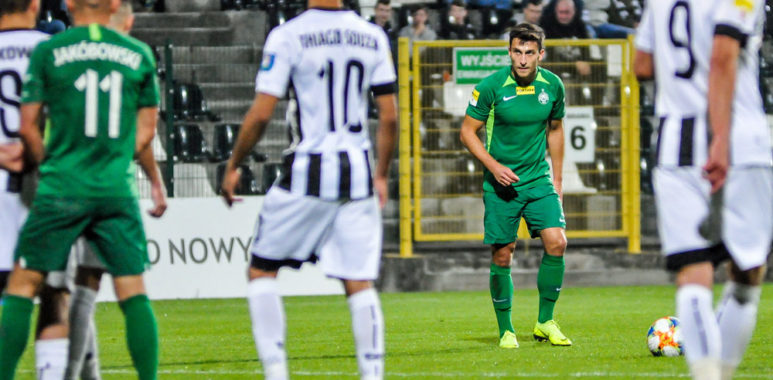 Sandecja Nowy Sącz - Warta Poznań 1:2. Jakub Kiełb