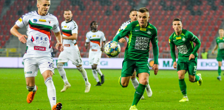 GKS Tychy - Warta Poznań 1:1. Michał Jakóbowski