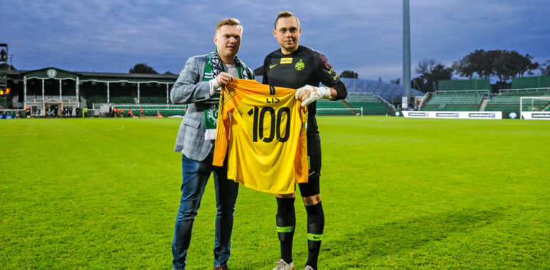 Sto występów Adriana Lisa w Warcie Poznań. Dyrektor sportowy Robert Graf
