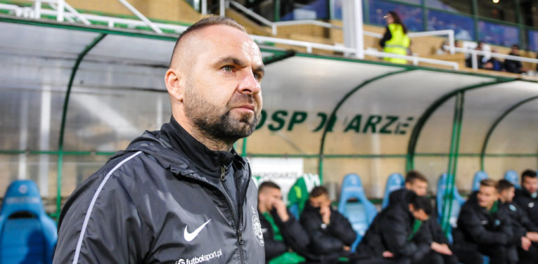 Warta Poznań - Zagłębie Sosnowiec 2:3. Trener Piotr Tworek