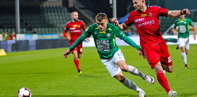 Warta Poznań - Zagłębie Sosnowiec 2:3. Michał Jakóbowski